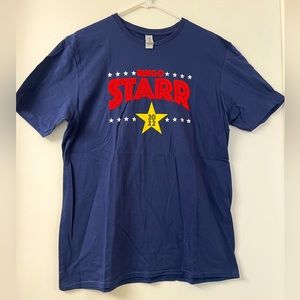 NWOT 2022 Ringo Star Tour Concert T-Shirt Rock&Roll Pop Music with poster